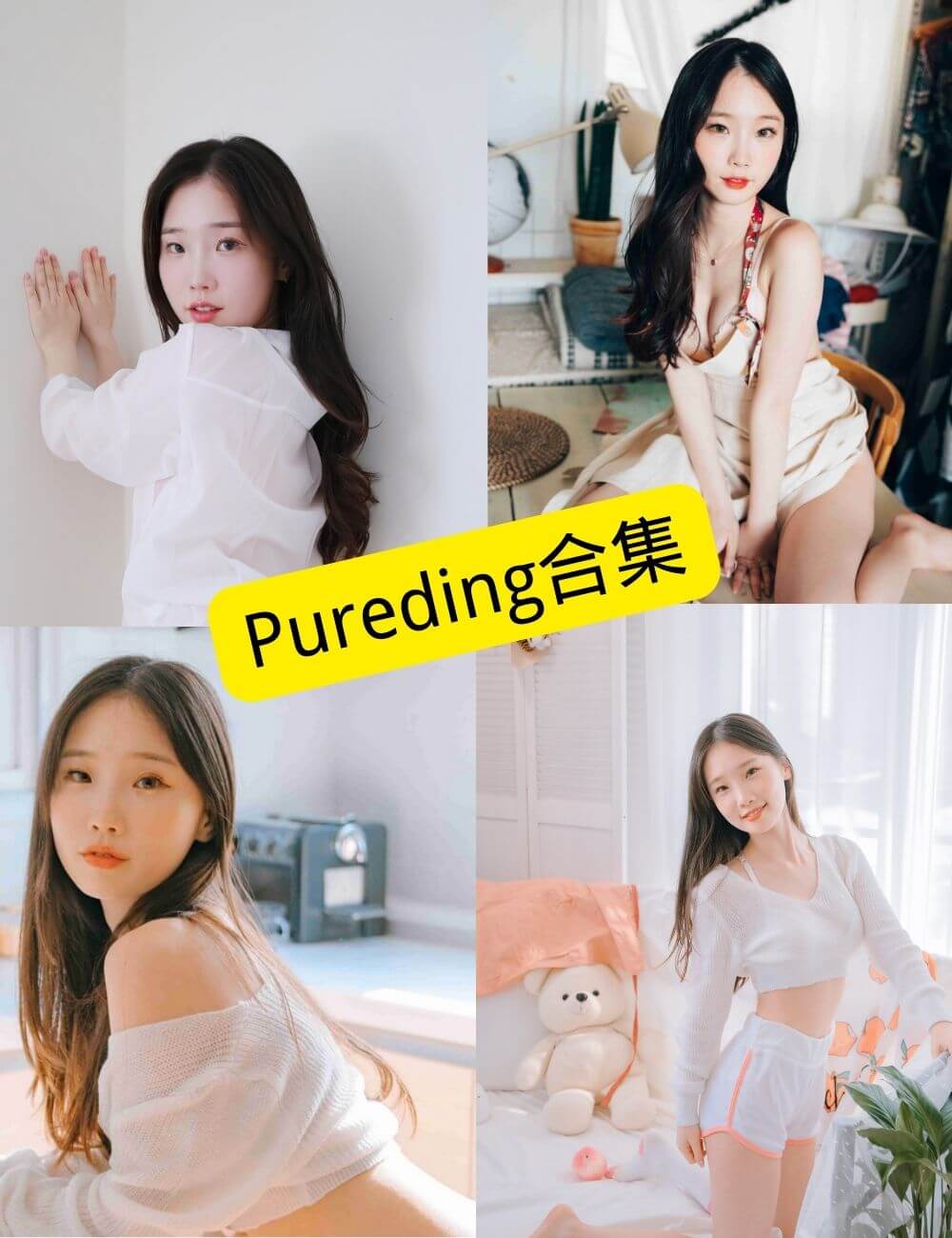 Pureding(퓨딩)写真收藏指南:持续更新资源与风格解析 1 Pureding 写真合集封面