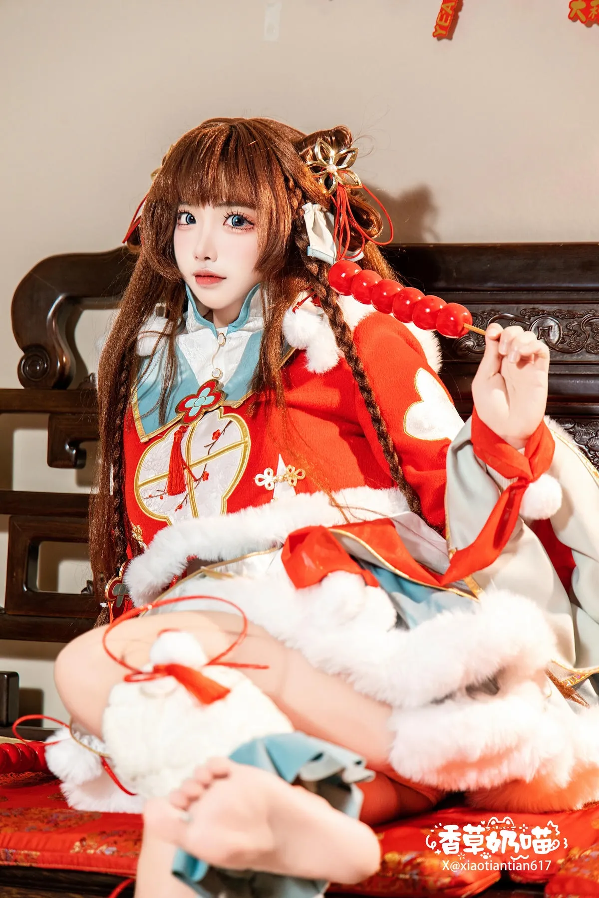 香草奶喵(筱田甜)Cosplay写真合集:28套持续整理,收藏党必看 1 香草奶喵封面